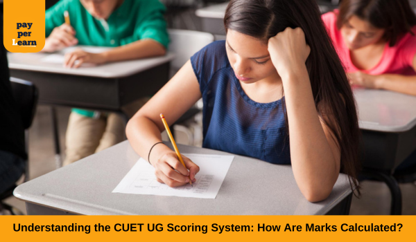 CUET UG scoring system explained with normalization and percentile calculation