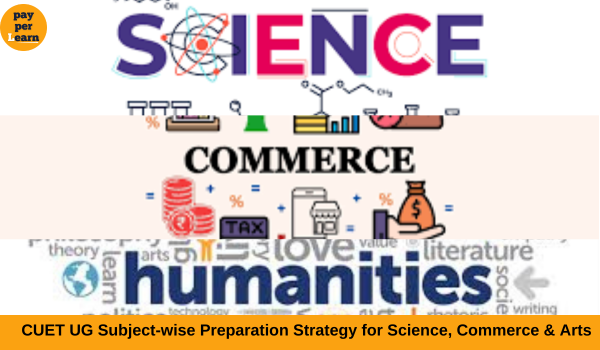 CUET UG Subject-wise Preparation Strategy for Science, Commerce & Arts- Pay Per Learn